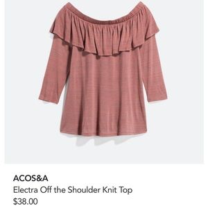 NWOT off the shoulder blouse